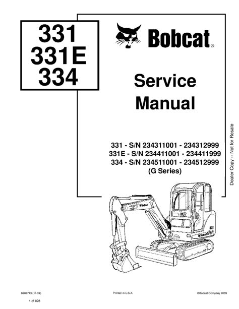 bobcat mini excavator 331 operator manual|bobcat 331 service manual pdf.